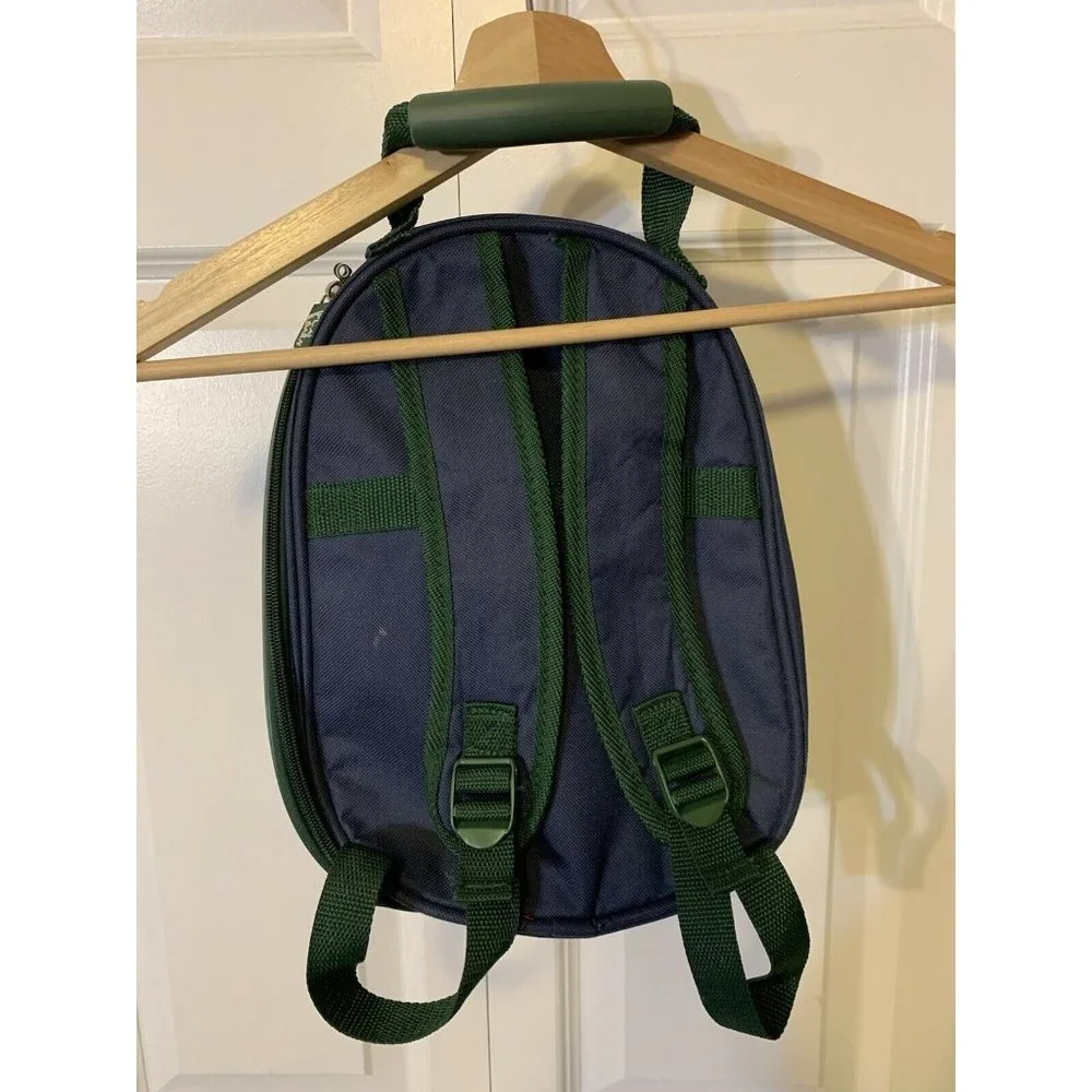 Blue Dino Small Backpack Shell Green‎